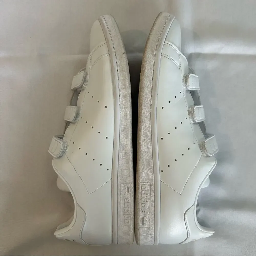 Adidas Stan Smith CF Shoes Sneakers White/Gold Size 11